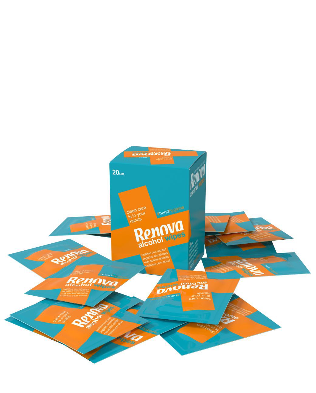 Renova Alcohol Wipes 20 UNI